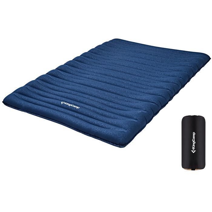 Надувний килимок KingCamp NYBORY DUO 10 (KM2014) NAVY 