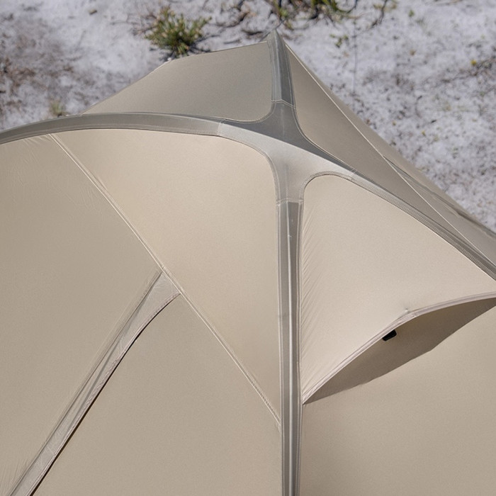 Намет надлегкий двомісний Naturehike Jiling Pro CNK2650WS013, 20D, пісочний