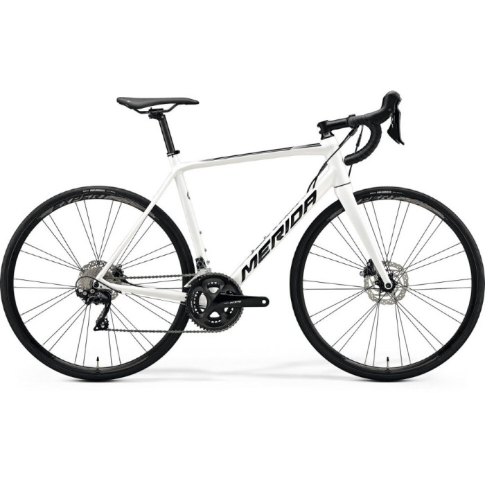 Велосипед Merida 2020 scultura disc 400 S white (black) 