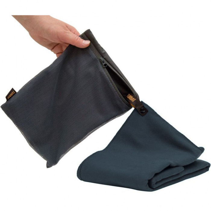 Рушник Turbat Lagoon - сірий, розмір L 