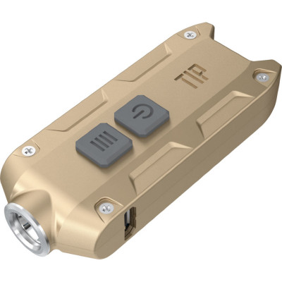 Ліхтар-брелок Nitecore TIP (золотий), 360 люмен