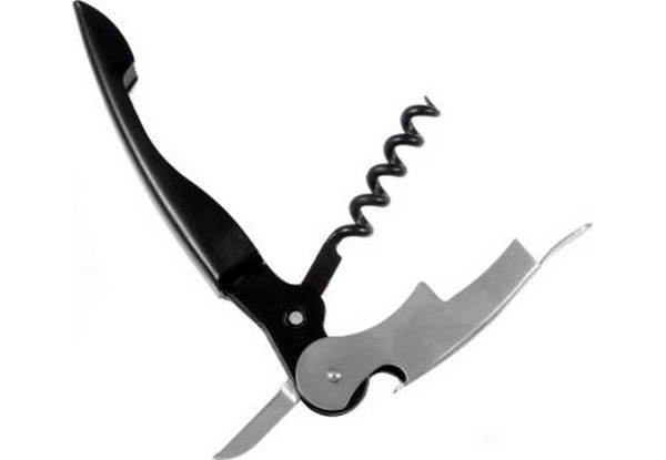 Ніж-штопор Stinger чорний з сріблястим (HCY-162 Х) 