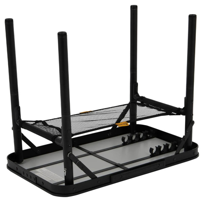 Стіл Bo-Camp Woodbine 56x34 cm Black/Wood look (1404191) 