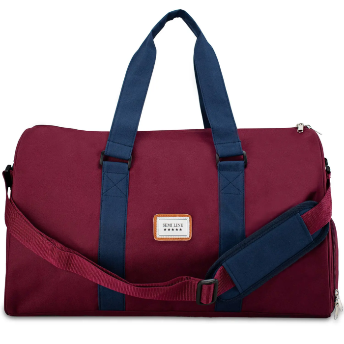 Сумка дорожня Semi Line 42 Dark Red (A3031-1) 