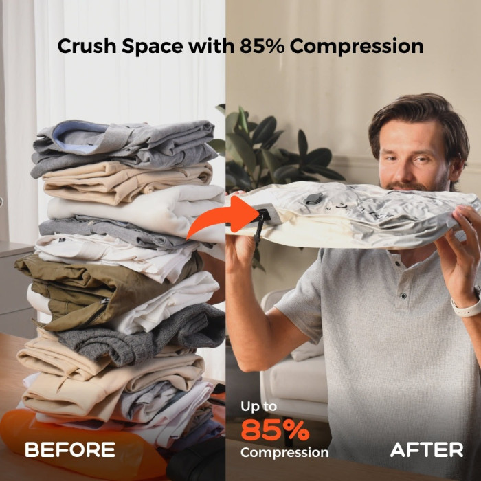 Набір для вакуумного пакування Flextail (EZY PACK+EZY PUMP SET), 1 пакет + насос 