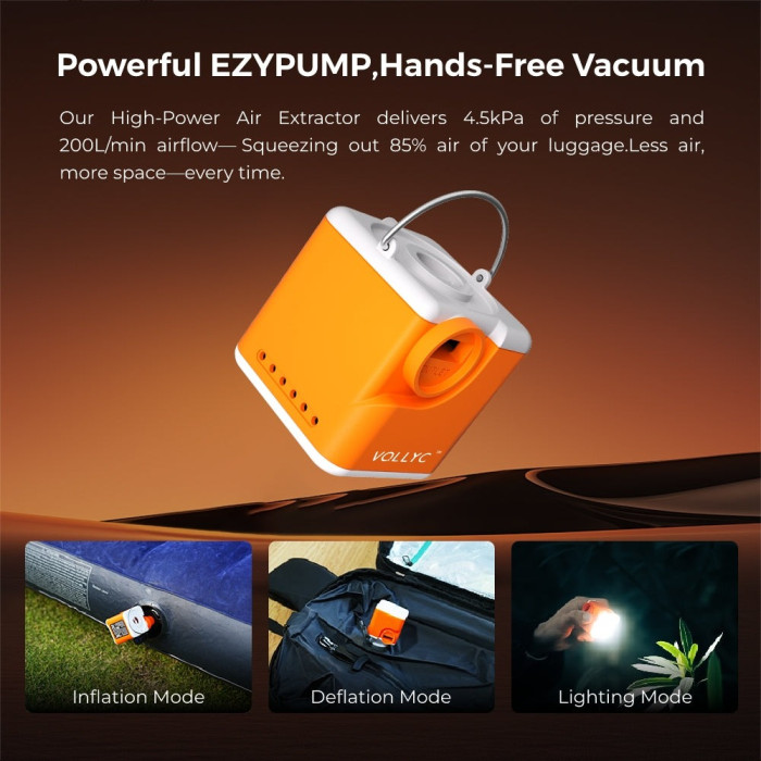 Набір для вакуумного пакування Flextail (EZY PACK+EZY PUMP SET), 1 пакет + насос 