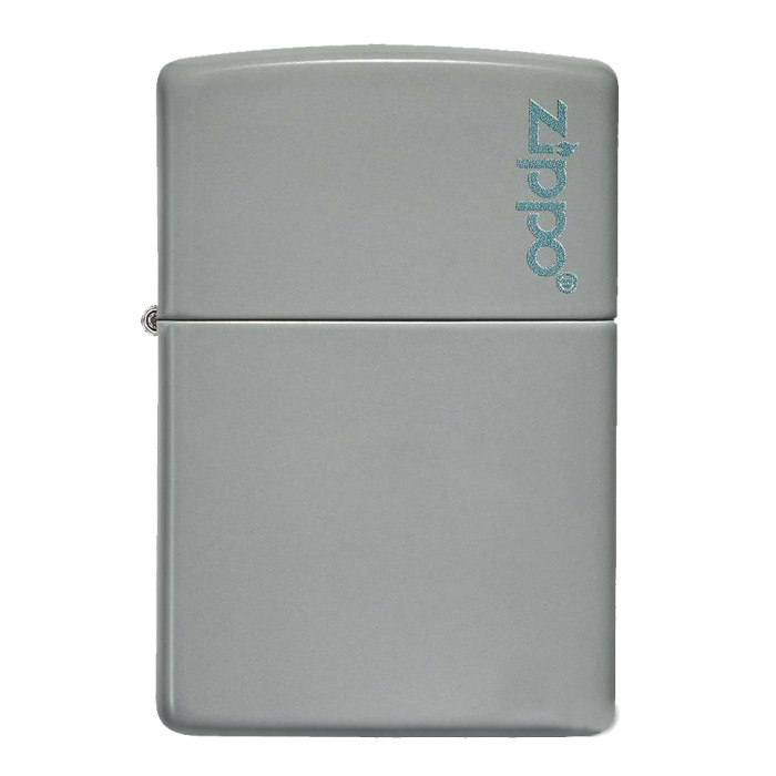 Запальничка Zippo 49452 Flat Grey Zippo Logo (49452ZL) 