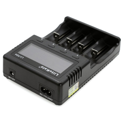 Зарядний пристрій Liitokala Lii-PD4, 4 канали, Ni-Mh/Li-ion/LiFePo4, 220V/12V