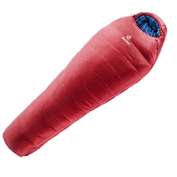 Спальний мішок Deuter Orbit -5 L 5316 cranberry-steel, правий 