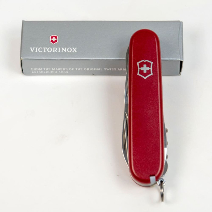 Складаний ніж Victorinox CLIMBER MAT червоний матовий лак 
