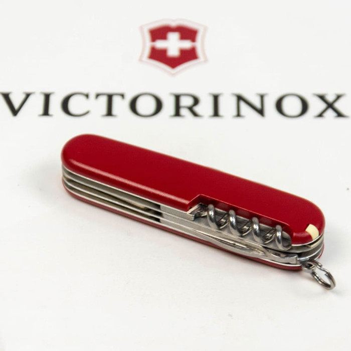 Складаний ніж Victorinox CLIMBER MAT червоний матовий лак 