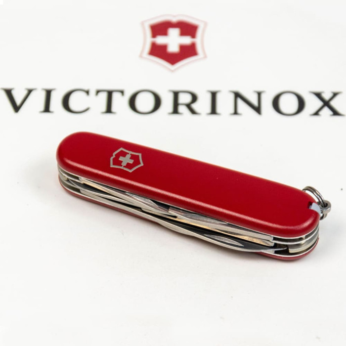 Складаний ніж Victorinox CLIMBER MAT червоний матовий лак 