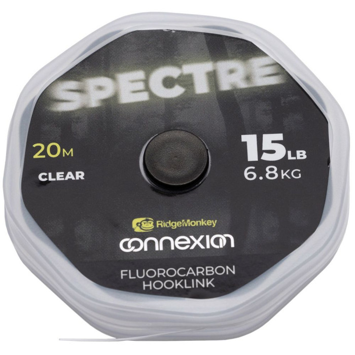 Флюорокарбон RidgeMonkey Connexion Spectre Fluorocarbon Hooklink 20m 15lb/6.8kg 