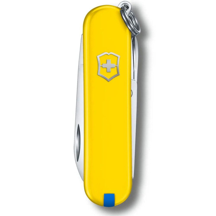 Ніж Victorinox Classic SD Ukraine 58мм/7функ/жовт-син 