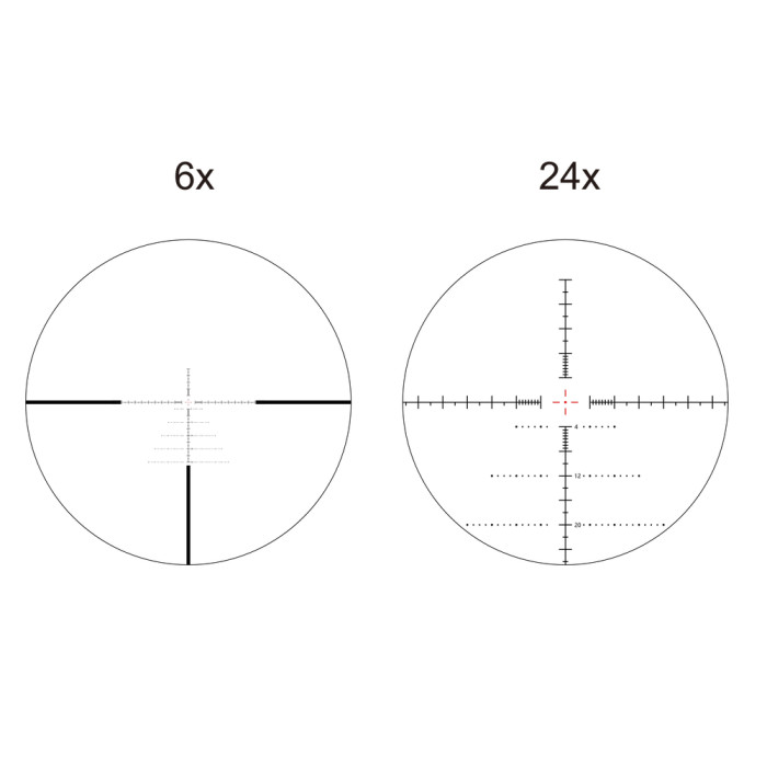 Приціл оптичний Vector Optics Sentinel 6-24x50 (30 мм) illum. FFP 