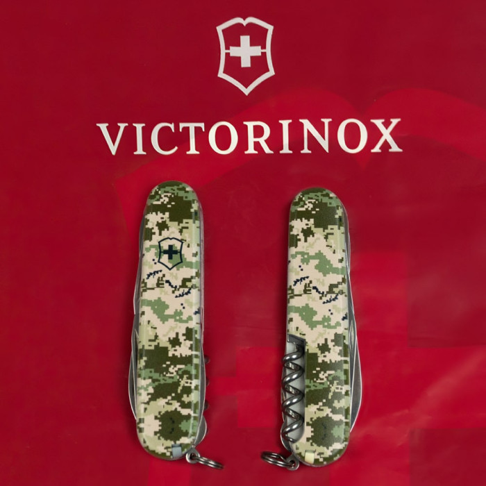 Ніж Huntsman Army 91мм/15функ /Піксель 