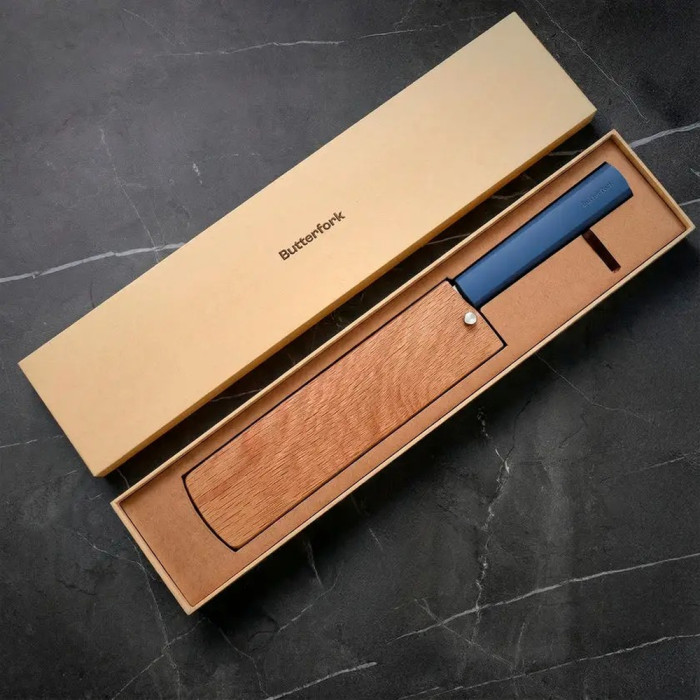 Ніж кухонний Butterfork Nakiri AR-RPM9 ABS Ultramarine 