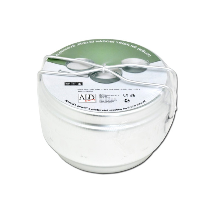Набір туристичного посуду Alb Forming 611 Three-Piece Mess Tin Set Aluminium 