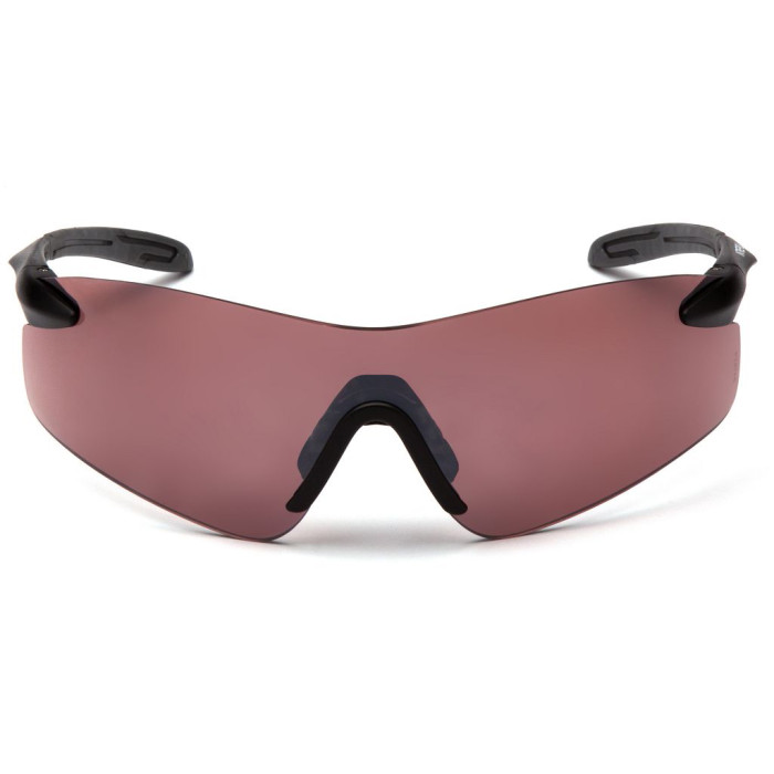 Окуляри Pyramex Intrepid-II (vermillion) дзеркальні лінзи кольору кіновар 