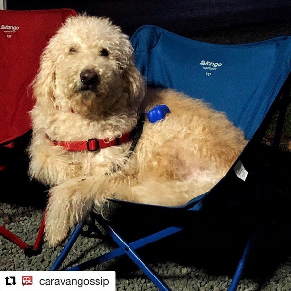 Складаний стілець Vango Pop Mykonos Blue 