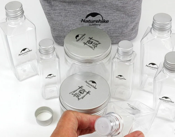 Набор для специй Naturehike BBQ L NH19T002-P grey (вітринний зразок / пошкоджена упаковка) 