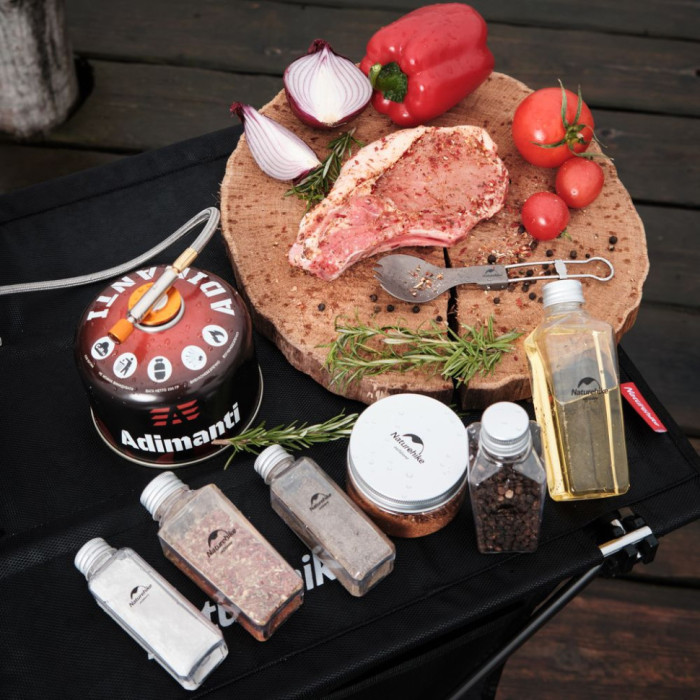 Набор для специй Naturehike BBQ L NH19T002-P grey (вітринний зразок / пошкоджена упаковка) 