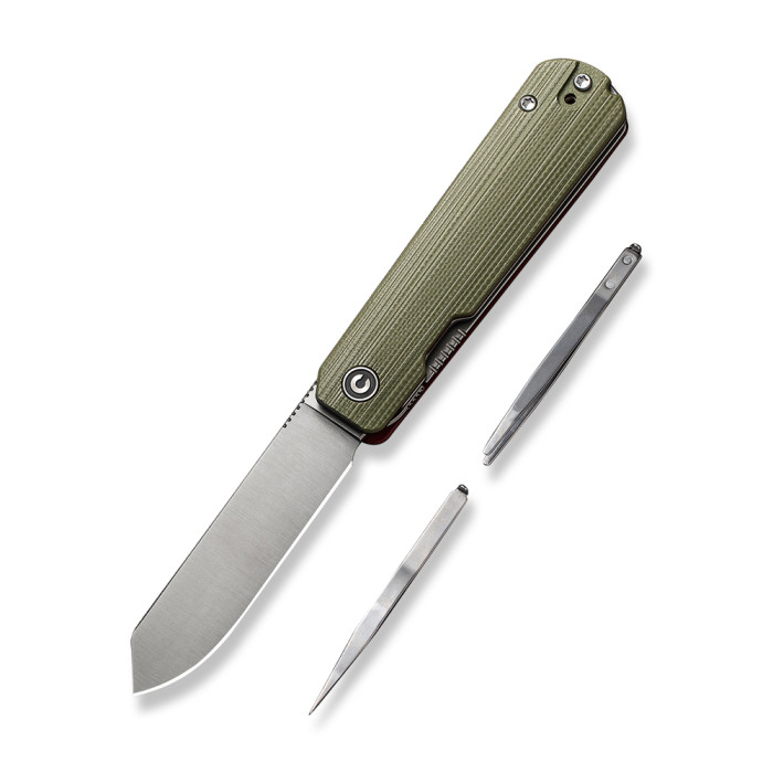 Ніж складаний Civivi Sendy Milled Green/Red C21004B-1 