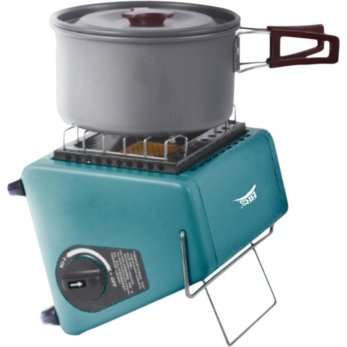 Газовий пальник-обігрівач BRS-H23, зелений 