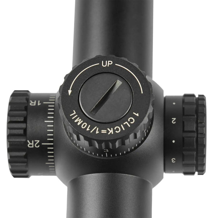 Приціл оптичний XD Precision Black-C.Q.B F2 1-6x24 сітка BDC 