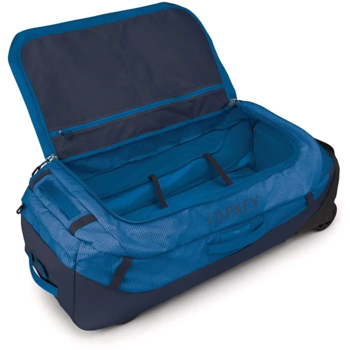 Сумка на колесах Osprey Transporter Wheeled Duffel 120 blue flame/nocturnal blue - O/S - синій 