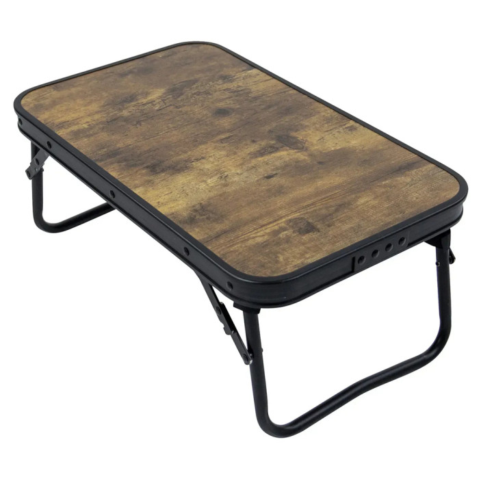 Стіл Bo-Camp Woodbine Compact 56x34 cm Black/Wood look (1404190) 
