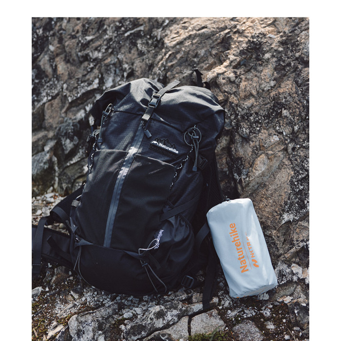 Матрац надувний одномісний UL Naturehike CNK2450WS012, 186*64, сірий 