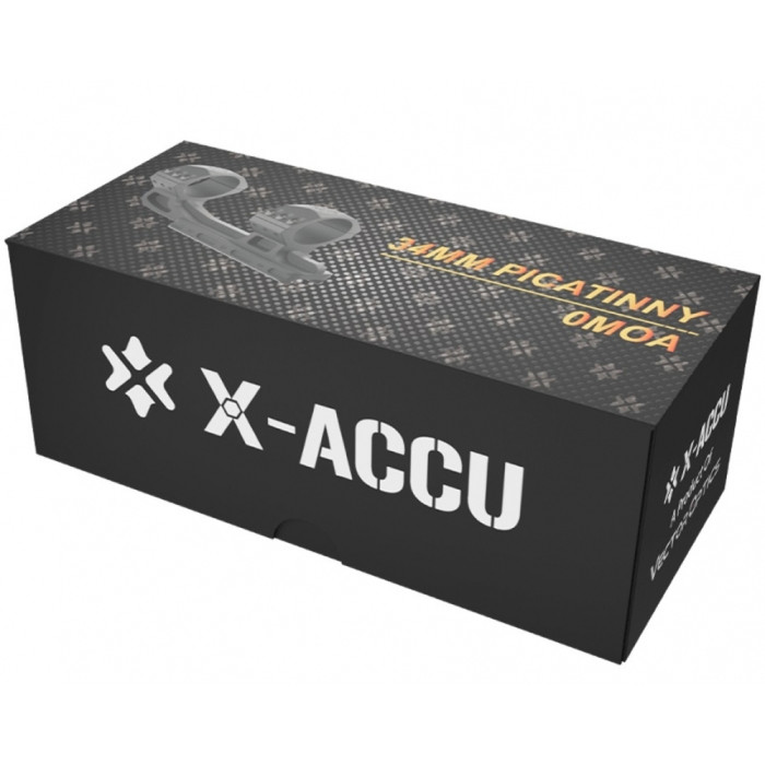 Моноблок з бульбашковим рівнем Vector Optics 34 мм 0 МОА High на Пікатіні 