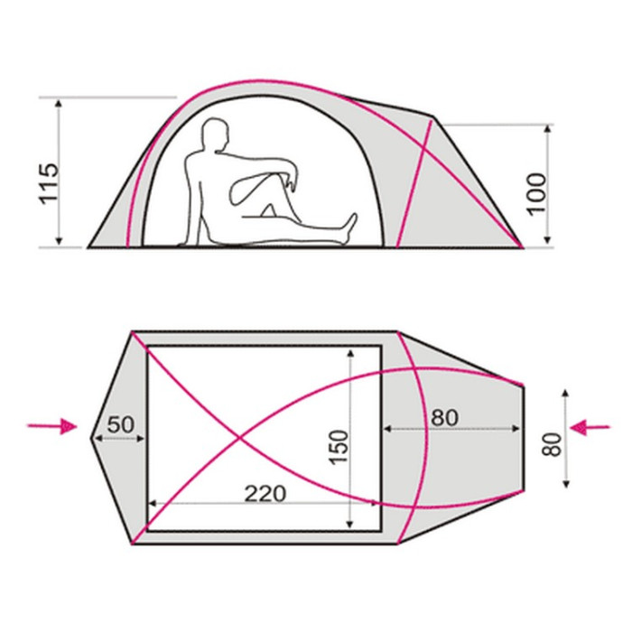 Намет Terra Incognita Ksena 2 