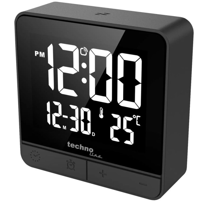 Годинник настільний Technoline WT375 Black (WT375) 