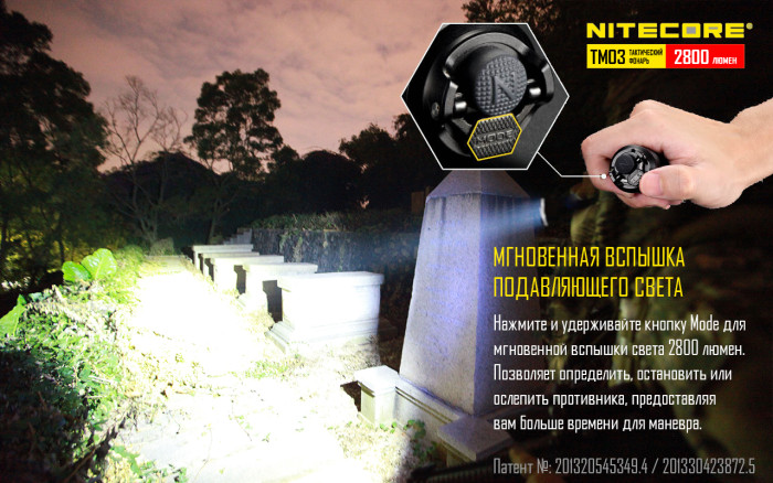 Ліхтар Nitecore TM03 