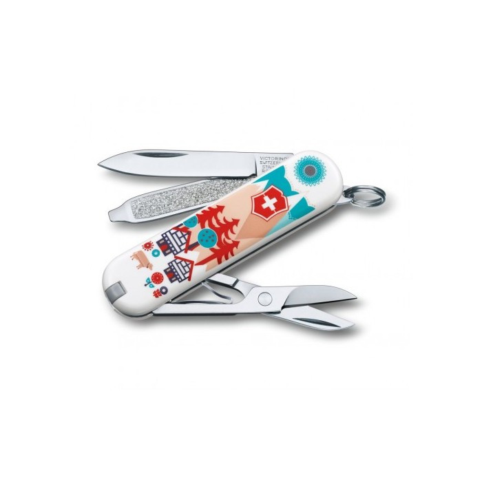 Ніж Victorinox Classic Swiss Village 0.6223.L1510 