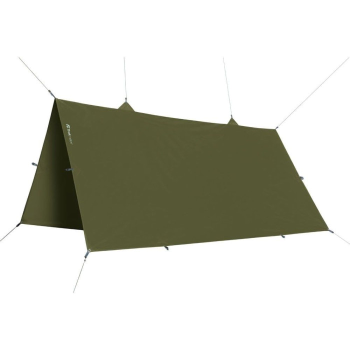 Тент Trekmates Square Tarp TM-005311 dark olive - O/S - зелений 
