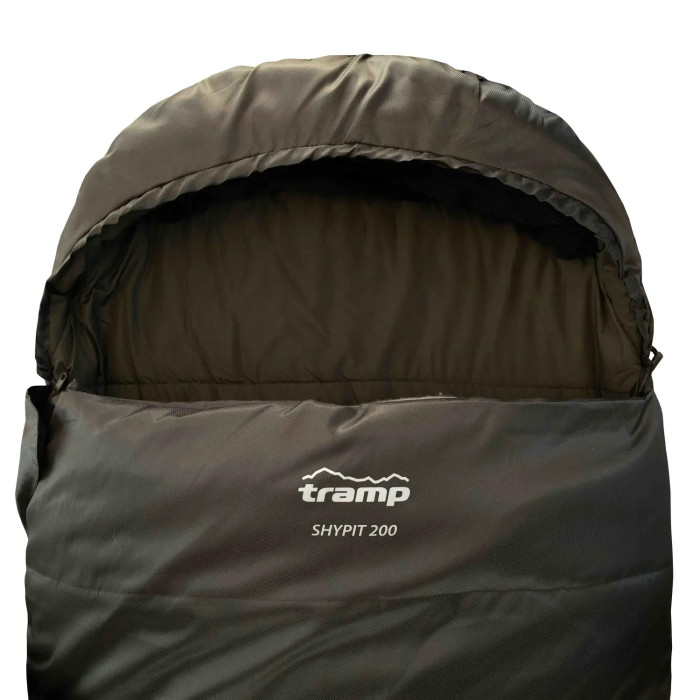 Спальний мішок Tramp Shypit 200XL ковдра з капюшоном лівий olive 220/100 UTRS-059L 
