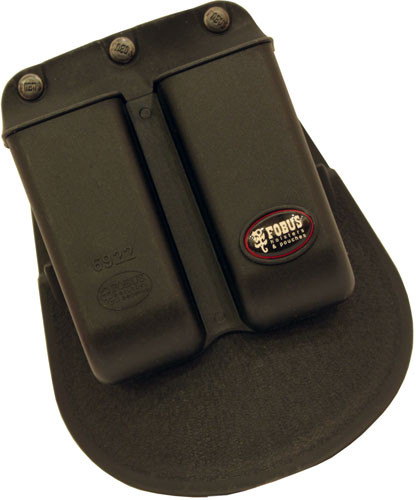 Кобура-підсумок Fobus для двох однорядних магазинів з поясним фіксатором (6922) 