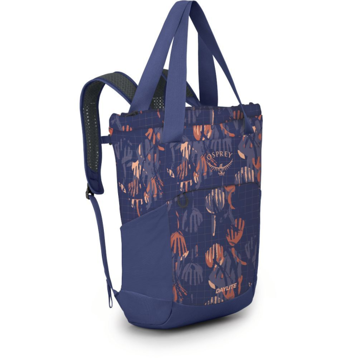 Рюкзак Osprey Daylite Tote Pack wild blossom print/alkaline - O/S - синій 