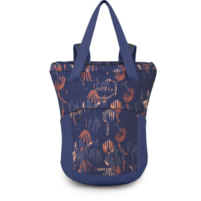 Рюкзак Osprey Daylite Tote Pack wild blossom print/alkaline - O/S - синій 