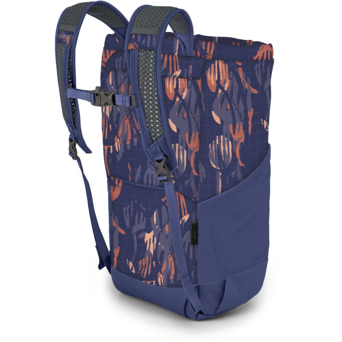 Рюкзак Osprey Daylite Tote Pack wild blossom print/alkaline - O/S - синій 