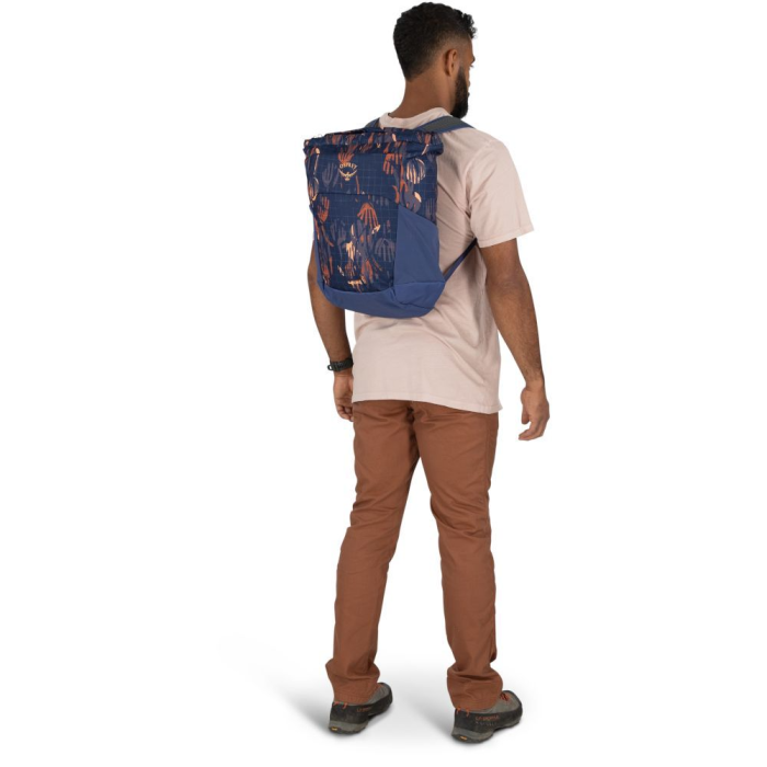Рюкзак Osprey Daylite Tote Pack wild blossom print/alkaline - O/S - синій 