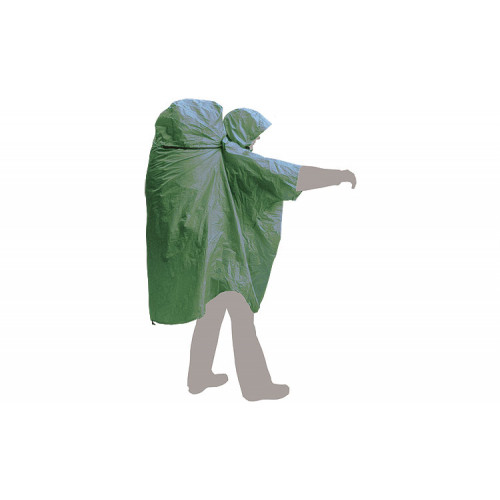 Дощовик Terra Incognita PonchoBag S/M (зелений) 