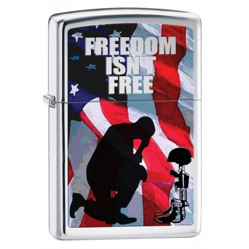 Запальничка Zippo Freedom Isn't Free 28336 