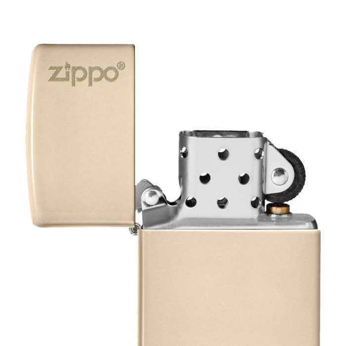 Запальничка Zippo 49453ZL Flat Sand Zippo Logo (49453ZL) 
