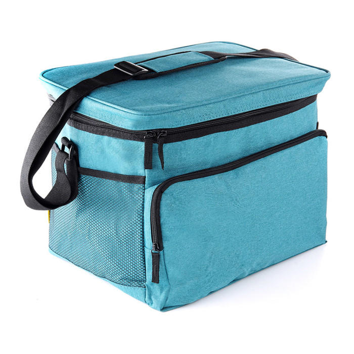 Термосумка СИЛА 26 л бірюзова (36х26х28 см) 