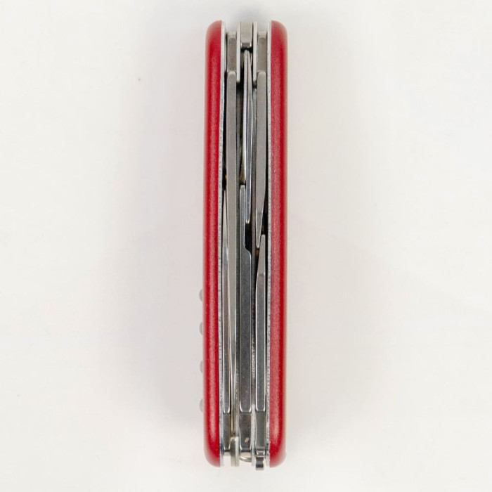 Складаний ніж Victorinox CLIMBER MAT червоний матовий лак з жовт.лого 