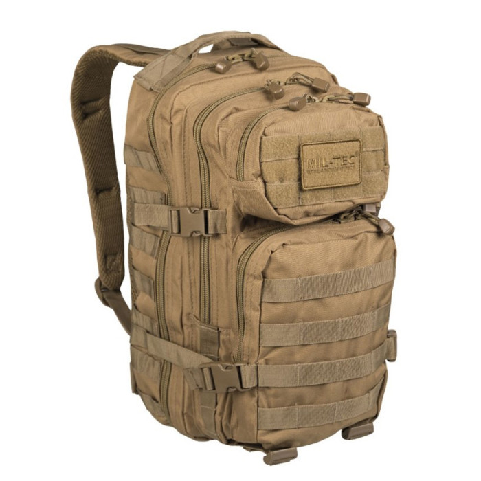 Рюкзак Рюкзак Mil-Tec US Assault Small Coyote 20L оригінал 